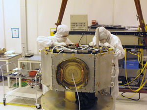 IBEX Spacecraft During Construction